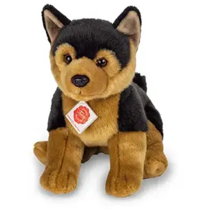 Peluche chien berger allemand 30 cm pas cher