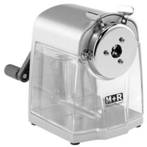 Möbius+Ruppert Mobius & Ruppert M + R 709840000 Taille-crayon à manivelle Argent pas cher