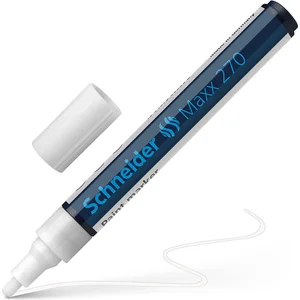 SCHNEIDER - Marqueur peinture 270,blanc,largeur du trait:1-3mm -127049 pas cher