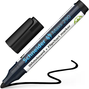 Comparateur de prix : SCHNEIDER - 290 marqueurs Whiteboard & Flipchart, noir