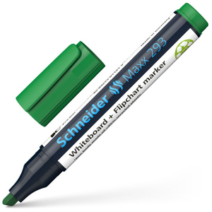 SCHNEIDER - Marqueurs Whiteboard & Flipchart 293, vert pas cher