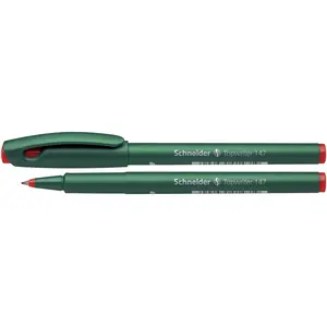 SCHNEIDER - Stylos feutres TOPWRITER 147, rouge pas cher