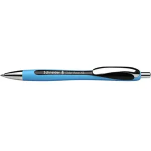 Comparateur de prix : Schneider Schrijfwaren Stylo bille Slider Rave rétractable noir