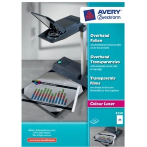 Avery Zweckform - film transparent - 50 feuille(s)Vendu parbol