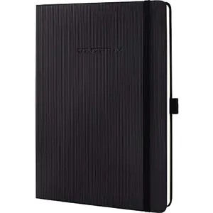 SIGEL CO117 Notizbuch Conceptum, Tablet-Format, kariert, schwarz pas cher
