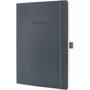 notitieboek Sigel Conceptum Pure softcover A5 donkergrijs gelinieerd SI-CO329 pas cher