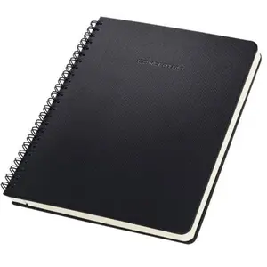 SIGEL CO823 Spiralblock Conceptum, ca. A5, liniert, schwarz pas cher