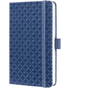 Sigel - notitieboek - Jolie Flair - A6 - hardcover - 174 pagina's - lijn - 80 grams papier - Indigo blauw - SI-JN100 pas cher