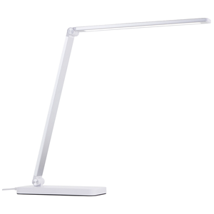 Brilliant Florence - Bureaulamp - LED 5W - 2700K-6500K - CCT - 3-Steps Dimbaar - Draadloze oplaadfunctie - USB - Wit