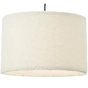 Brilliant Teddy - Hanglamp - E27 max 1x25W - Teddystof - BeigeVendu parbol