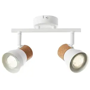 Comparateur de prix : Brilliant MOKA - Plafondlamp - Wit