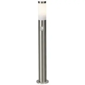 Brilliant CHORUS - Staande Buitenlamp met bewegingssensor - Chroom