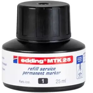 edding MTK 25 Encre permanent noir 25 ml pas cher