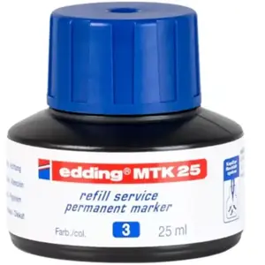 edding MTK 25 Encre permanent bleu 25 ml pas cher