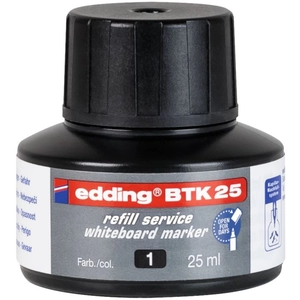Comparateur de prix : edding - recharge d'encre BTK25, noir, contenu: 25 ml