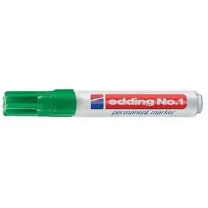 Comparateur de prix : edding - marqueur permanent No.1, pointe biseautée, rouge
