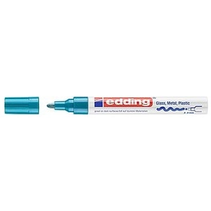 Comparateur de prix : edding - marqueur peinture edding 7500, pointe ogive, bleu clair