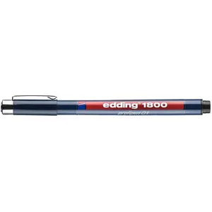 Edding 1800 profipen 0,1 4-180001001 Fineliner Zwart 0.25 mm 1 stuk(s) pas cher