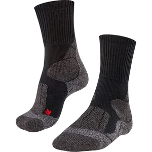 FALKE TK1 Adventure W SO laine épaisses anti-ampoule 1 paire, Chaussettes de randonnée Femme, Noir (Black-Mix 3010), 41-42 pas cher