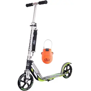 Hudora Trottinette Aluminium Big Wheel et Cadenas pas cher