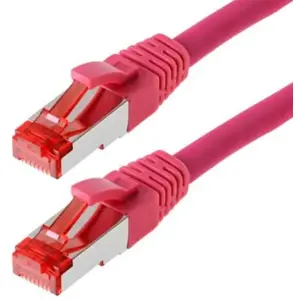 Helos Patchkabel S/FTP Cat 6 magenta 7,5 m pas cher