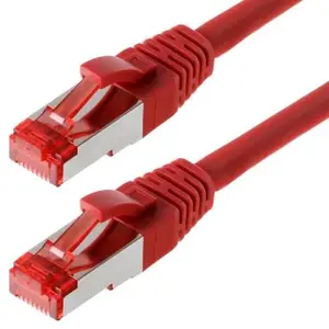 Helos Patchkabel S/FTP Cat 6 rot 7,5 m pas cher