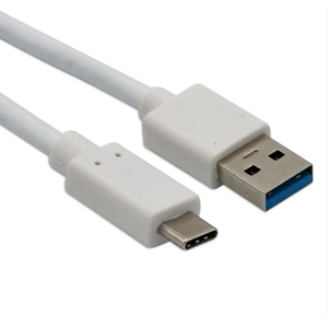 Comparateur de prix : Helos - Câble USB - 24 pin USB-C (M) pour USB type A (M) - USB 3.1 - 1 m - blanc