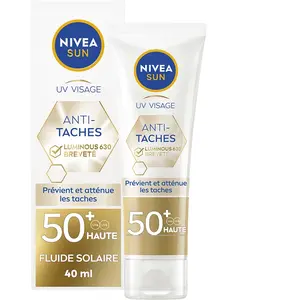 Nivea Sun Fluide UV Visage Anti-Tache Cellular Luminous630 SPF50+ 40ml pas cher
