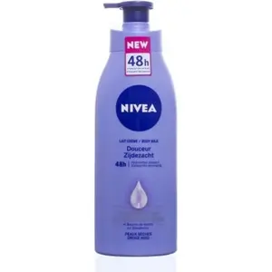 Nivea Body Milk Zijdezacht - 400 ml Met Pomp pas cher