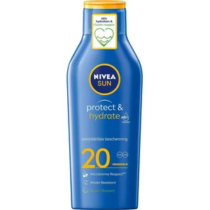 NIVEA SUN Protect & Hydrate Zonnemelk SPF 20 - 400 ml pas cher