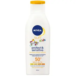 Nivea SUN ENFANTS PROTECTEUR HYDRATANT SPF50+ 200ML pas cher