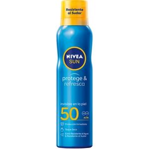Zon Protector Spray Sun Protege & Refresca Nivea 50 (200 ml) pas cher
