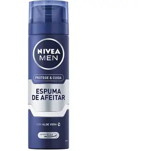 Nivea protect and care scheerschuim met aloë vera - 200 ml - hoge volumekorting pas cher