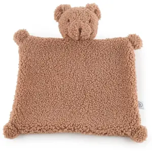 Bieco doudou nounours Mika  Doudou Ourson bebe en bouclette  doudou mo... pas cher