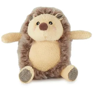 Peluche hérisson bébé avec hochet - BIECO - env. 12 cm - doux et sécurisé pas cher