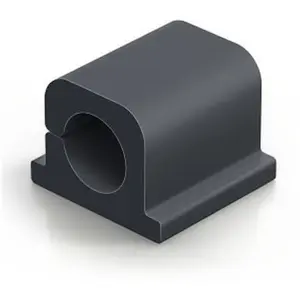 DURABLE CAVOLINE CLIP PRO 2 - Pinces pour câble - graphite (pack de 6) pas cher