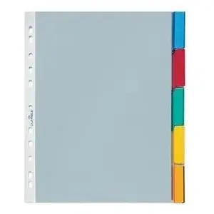 DURABLE pochette-intercalaire, 8 pièces, transparent, A4 pas cher