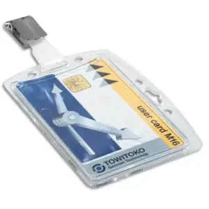 Durable Porte badge avec enrouleur pas cher