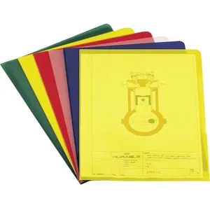 DURABLE Pochettes-coins, A4, en PP, 0,12 mm, couleurs pas cher