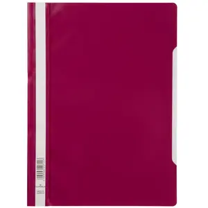 DURABLE chemises à lamelles, A4, en film PP, rouge pourpre pas cher
