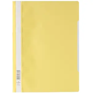 DURABLE chemises à lamelles, format A4, en film PP, jaune pas cher