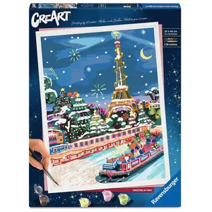 Ravensburger CreArt, Malen nach Zahlen Adults Premium - Weihnachten in...