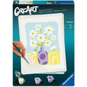 Ravensburger CreArt - peinture par numéros - Camomilles