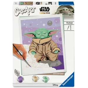 Ravensburger CreArt - peinture par numéros - Grogu