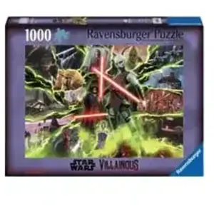 Ravensburger puzzel Star Wars Villainous: Asajj Ventress - Legpuzzel - 1000 stukjes pas cher