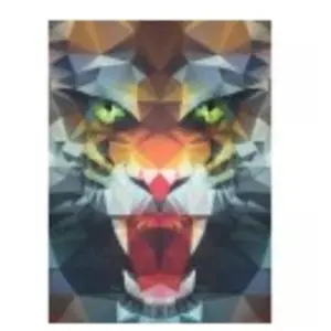 Ravensburger puzzel Polygone Lion - 500 stukjes. pas cher