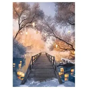 Puzzle Nathan Chemin des lanternes Diego Hernandez 500 pièces pas cher