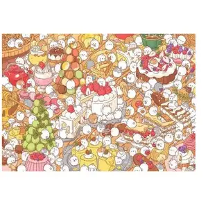 Puzzle Nathan Desserts gourmands Molang 1000 pièces pas cher