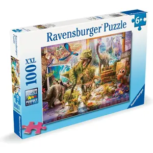 Ravensburger puzzel Dino Toys come to live - Legpuzzel - 100 XXL stukjes