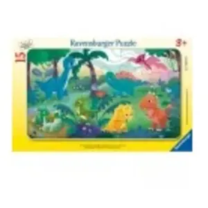 Ravensburger Puzzle Cadre - Les Petits Dinosaures 00856